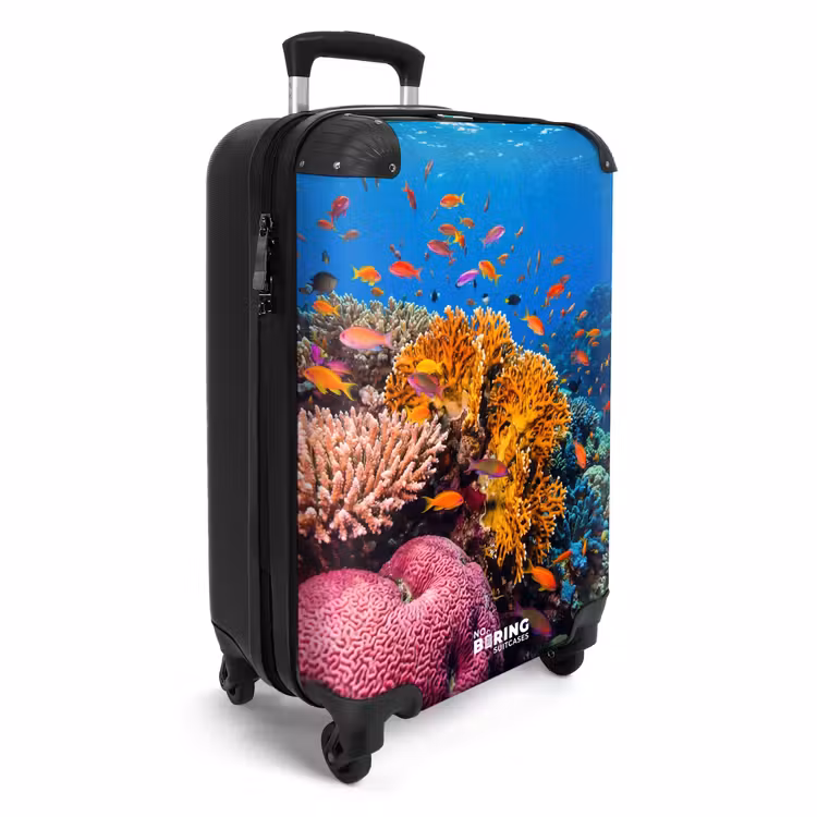 Koffer - Koralle – Fische – Ozean – Natur – Farbenfroh — 2