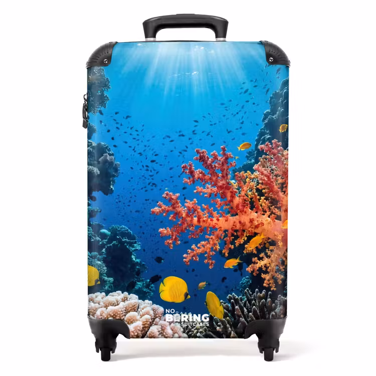 Koffer - Meer – Korallenriff – Natur – Lebendig – Blau — 1