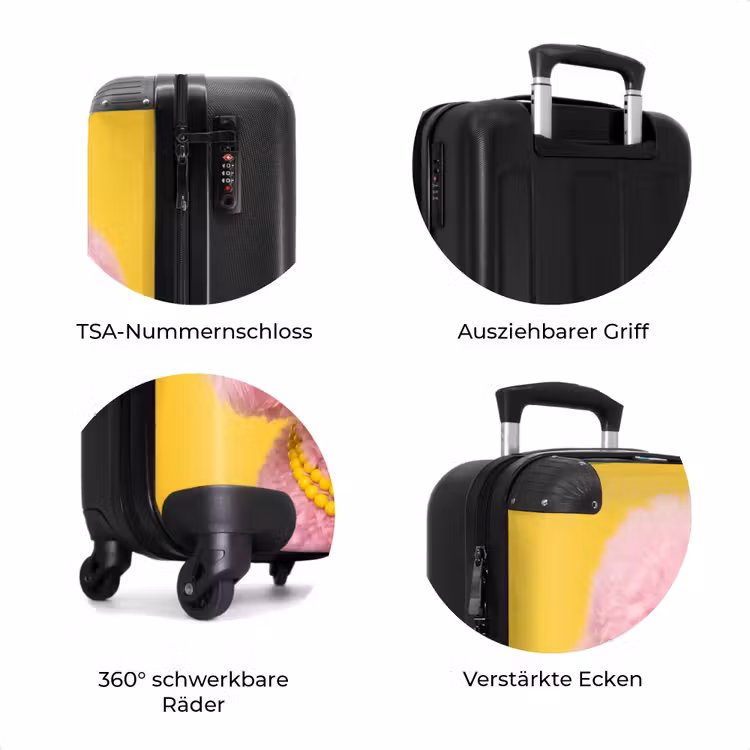 Koffer - Hund – Kaugummi – Tiere – Modern – Rosa — 8