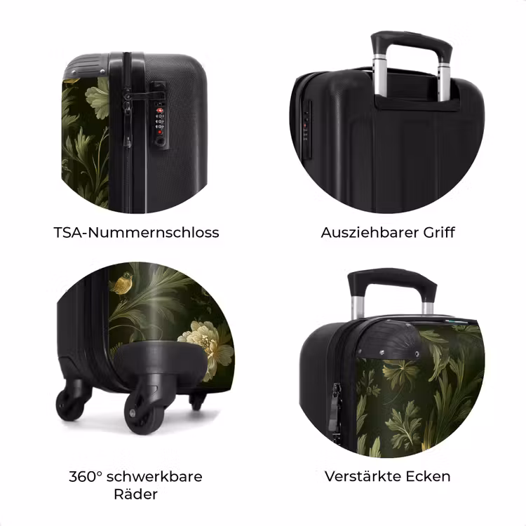 Koffer - Botanisch – Nahtlos – Blumen — 8