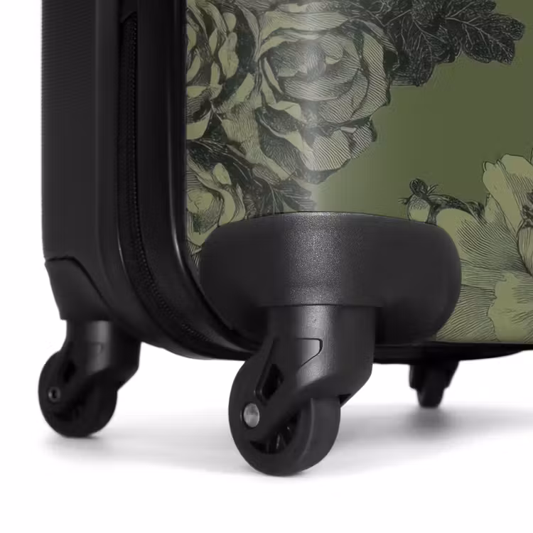 Koffer - Klassisch – botanisch – olivgrün – Blumen — 7