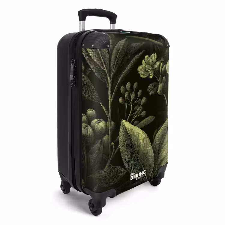 Koffer - Klassisch – Dunkel – Botanisch – Pflanzen — 2