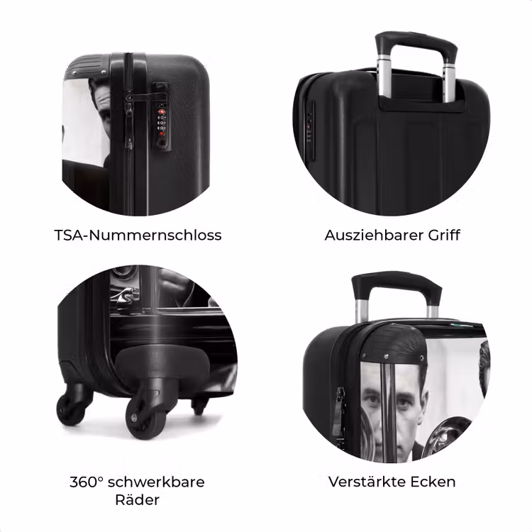 Koffer - Fotograf – Kamera – Vintage – Journalismus – Schwarz-Weiß — 8