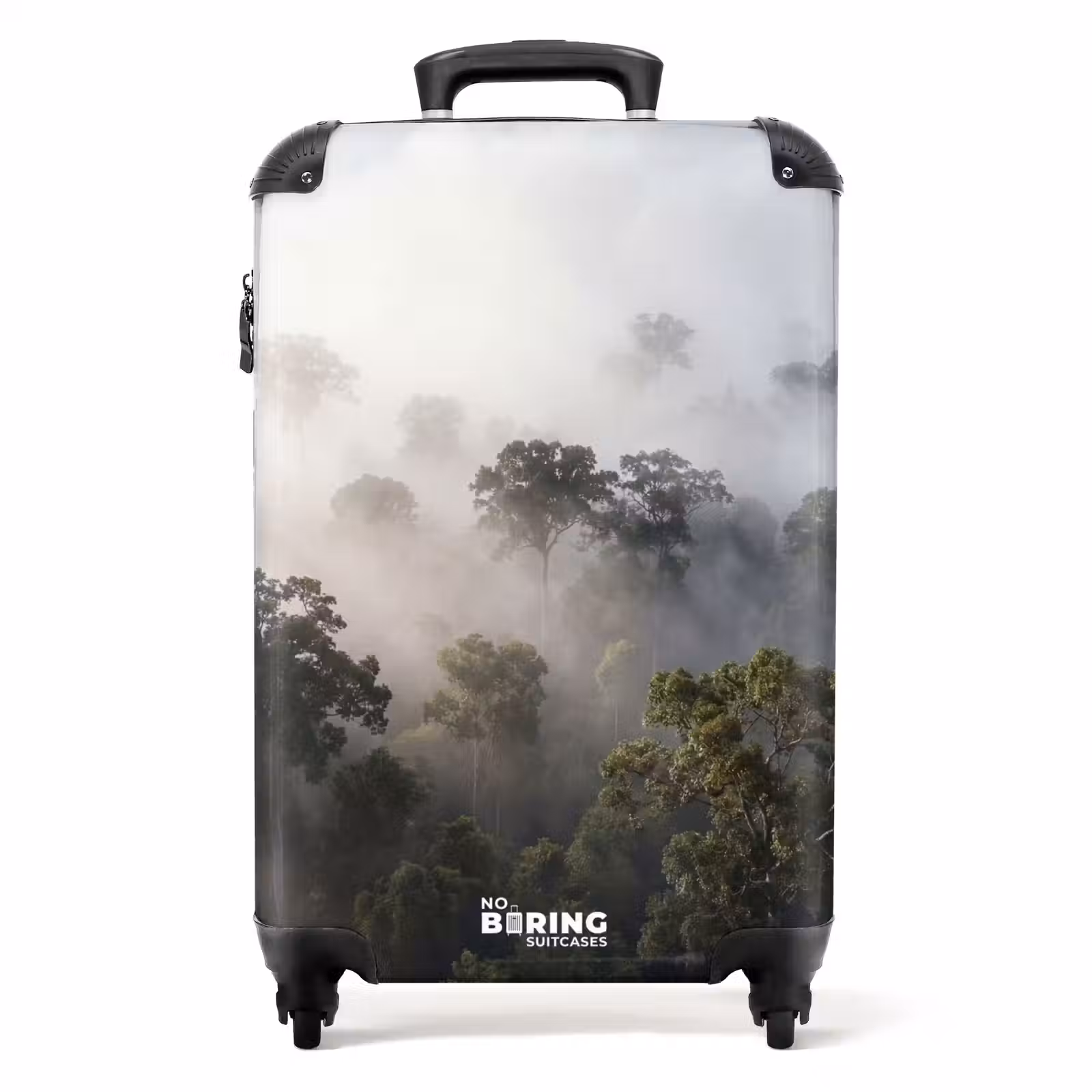 Koffer - Wald – Nebel – Natur – Grün — 1