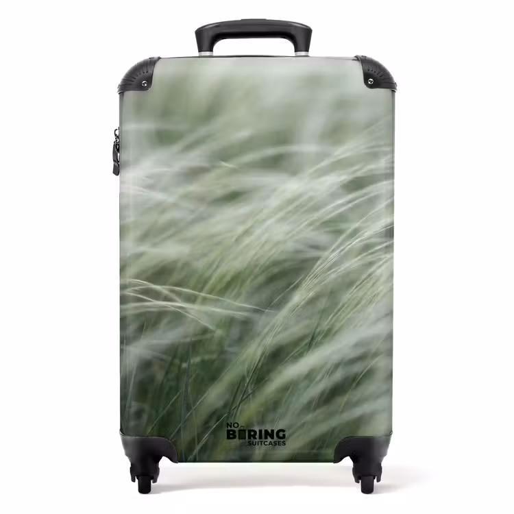 Koffer - Gras – Verschwommen – Natur – Grün – Sanft — 1