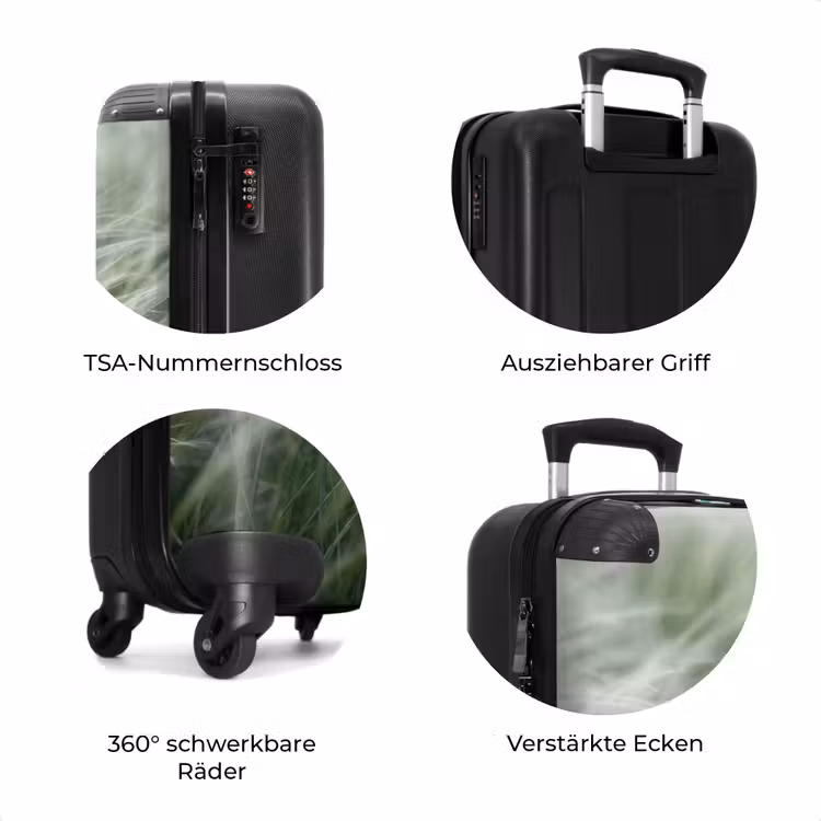 Koffer - Gras – Verschwommen – Natur – Grün – Sanft — 8