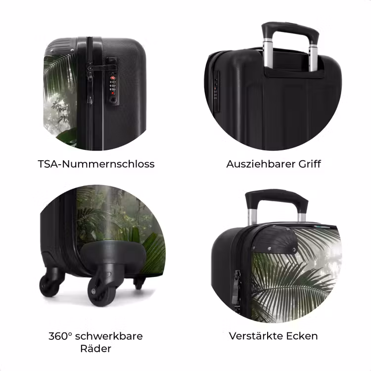 Koffer - Natur – Dschungel – Nebel – Grün – Blätter — 8