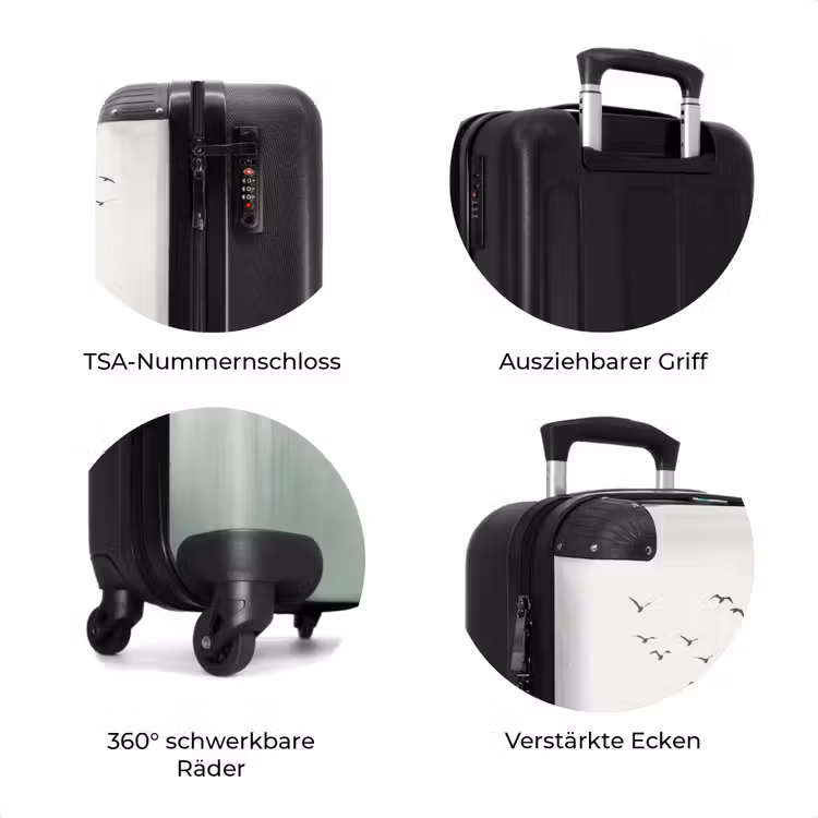Koffer - Vogel – Flug – Natur – Minimalistisch — 8