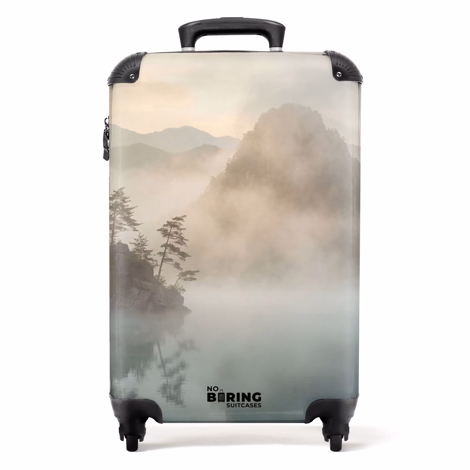 Koffer - Landschaft – Berge – Nebel – Wasser – Natur — 1