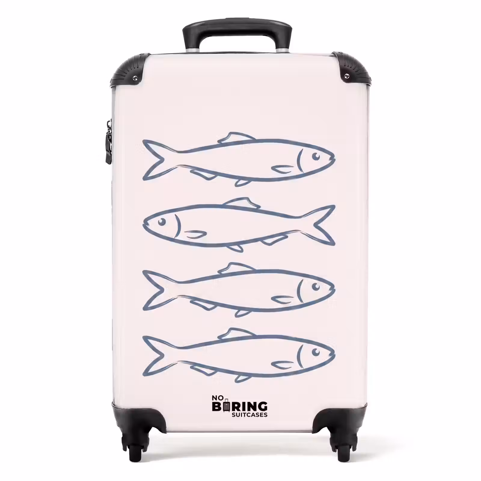 Koffer - Fisch – Vier – Tiere – Abstrakt – Blau — 1