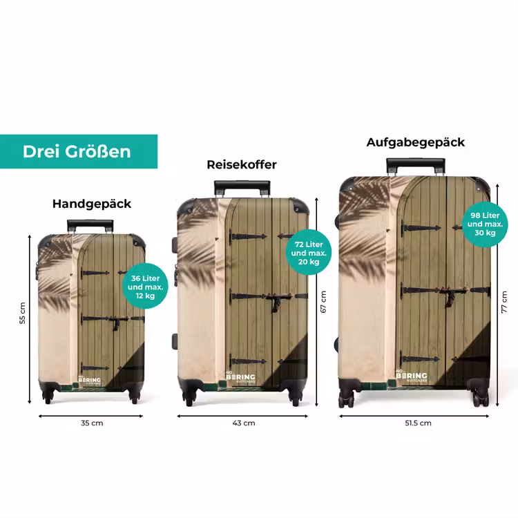 Koffer - Tür – Holz – Architektur – Grün – Rustikal — 3