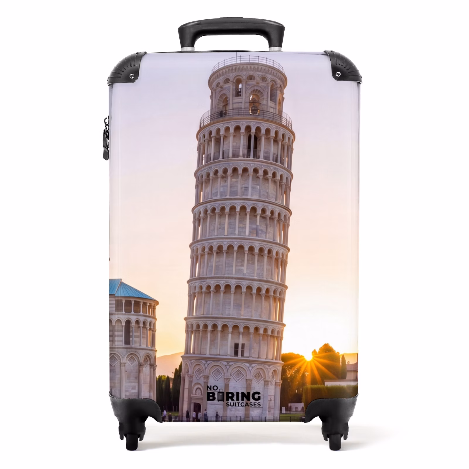 Koffer - Architektur – Turm – Pisa – Italien – Sonnenuntergang — 1