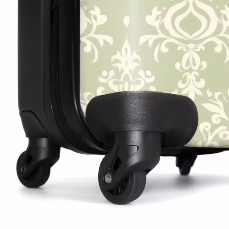 Koffer - Salbeigrün – Barock – Damast – Ornament – Muster — 7