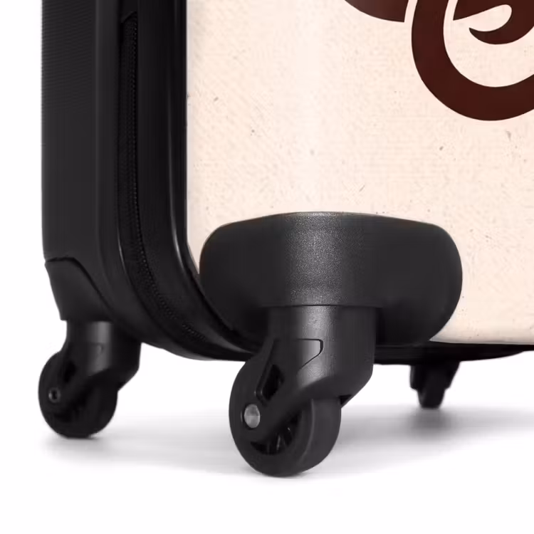 Koffer - Muster – Knopf – Abstrakt – Modern – Braun — 7