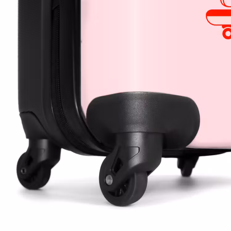 Koffer - Rosa – Pommes – Rot — 7