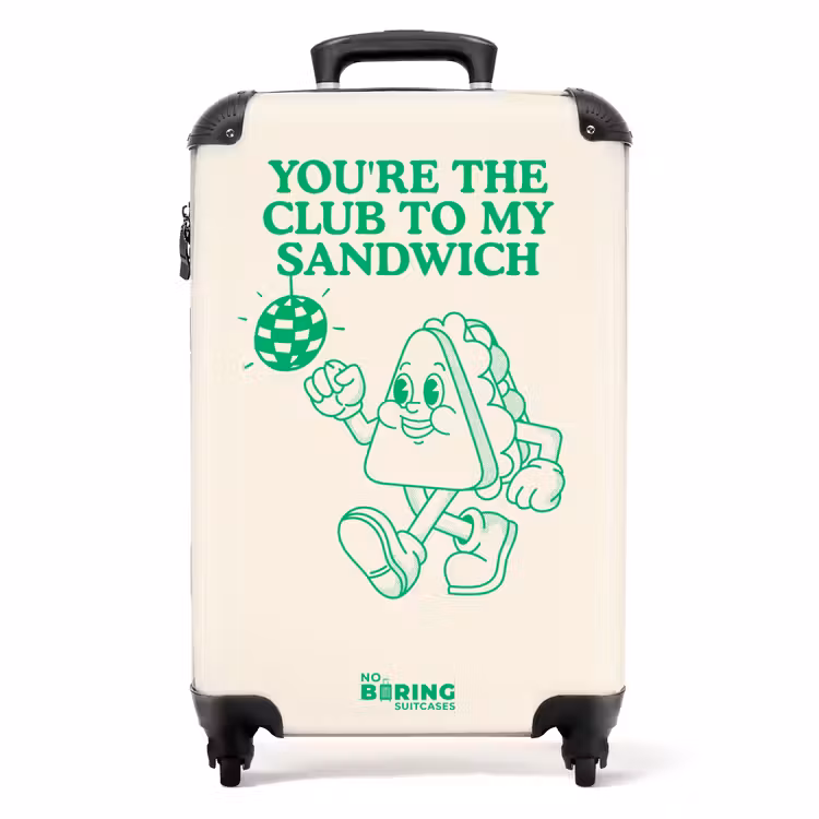 Koffer - Sandwich – Grün – Discobal — 1