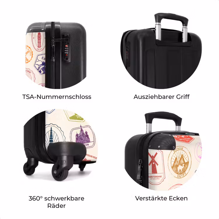 Koffer - Stempel – Bunt – Welt — 8
