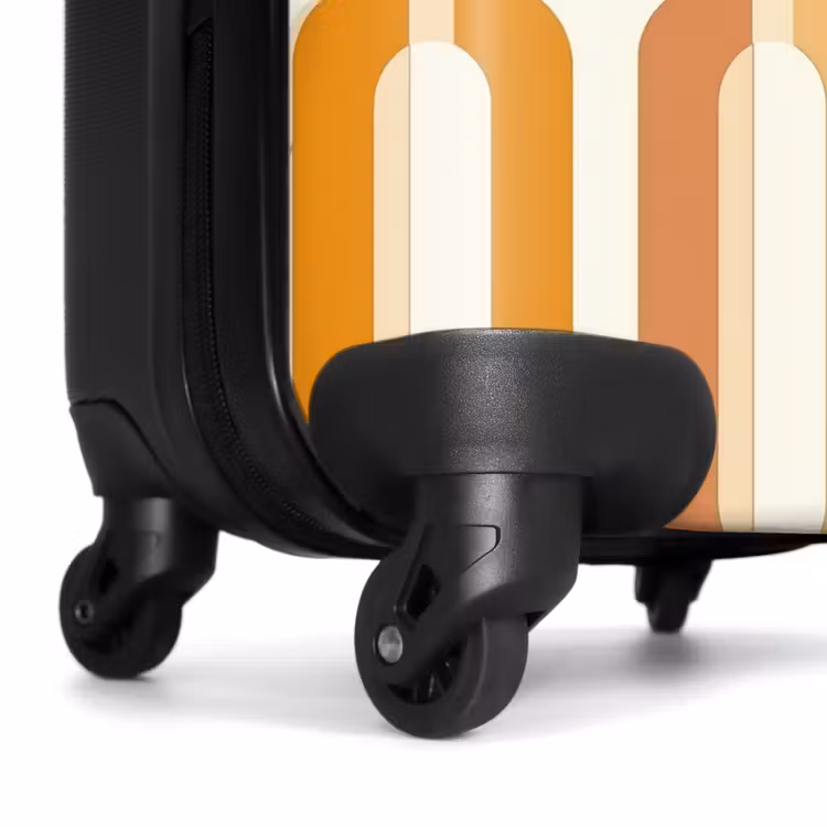 Koffer - U-förmig - Retro - Orange — 7