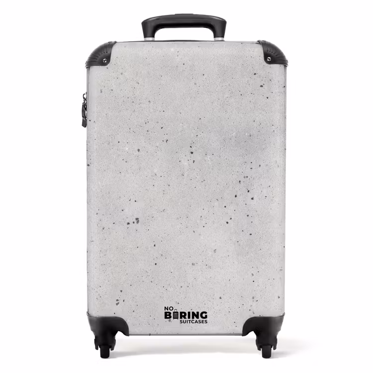 Koffer - Grau - Konkret - Neutral — 1