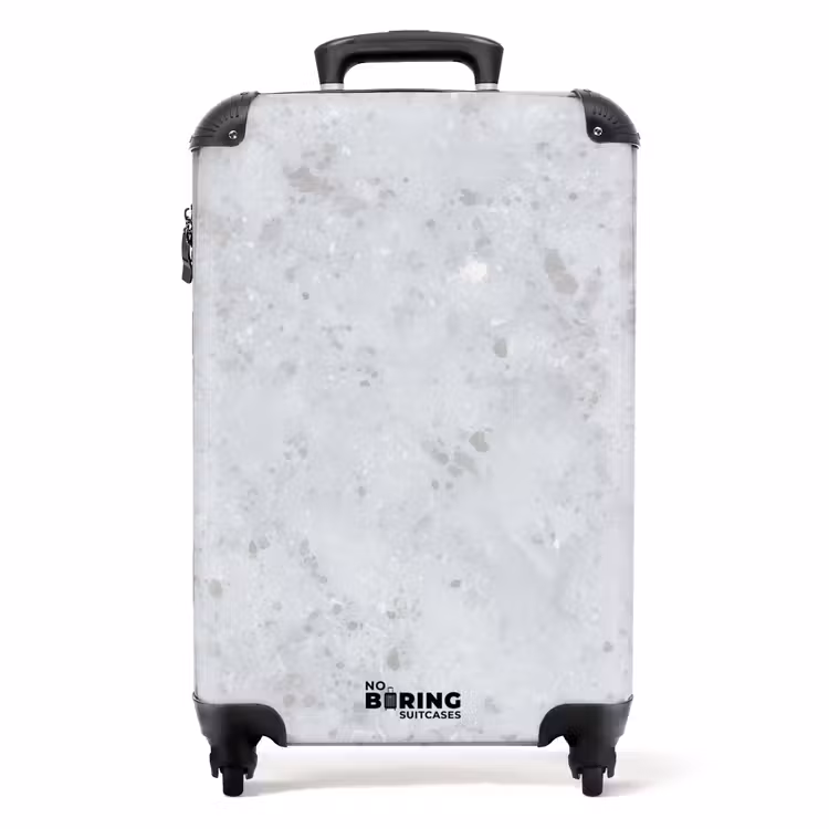 Koffer - Grau - Terrazzo-Effekt - Beton — 1