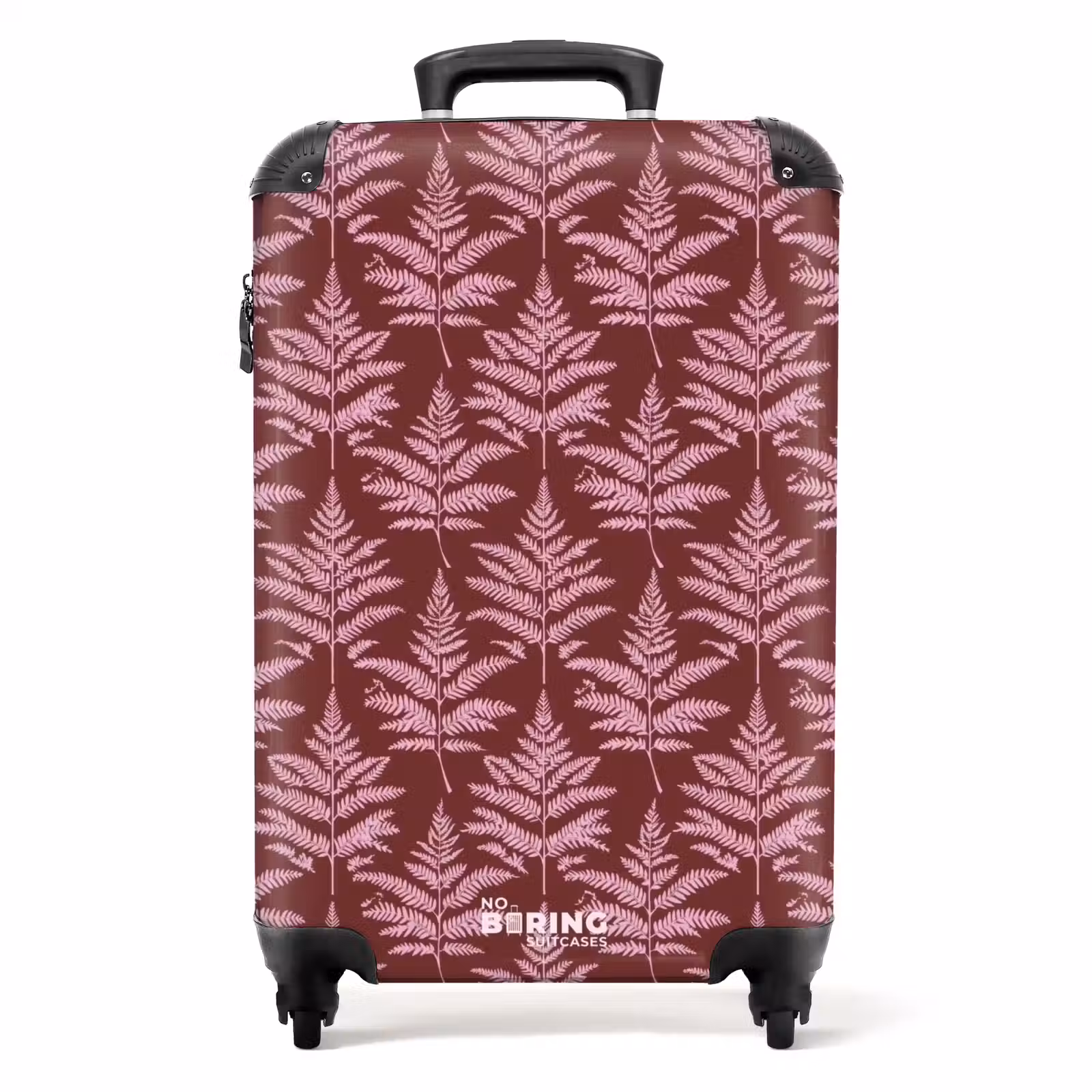 Koffer - Blatt - Muster - Lila — 1