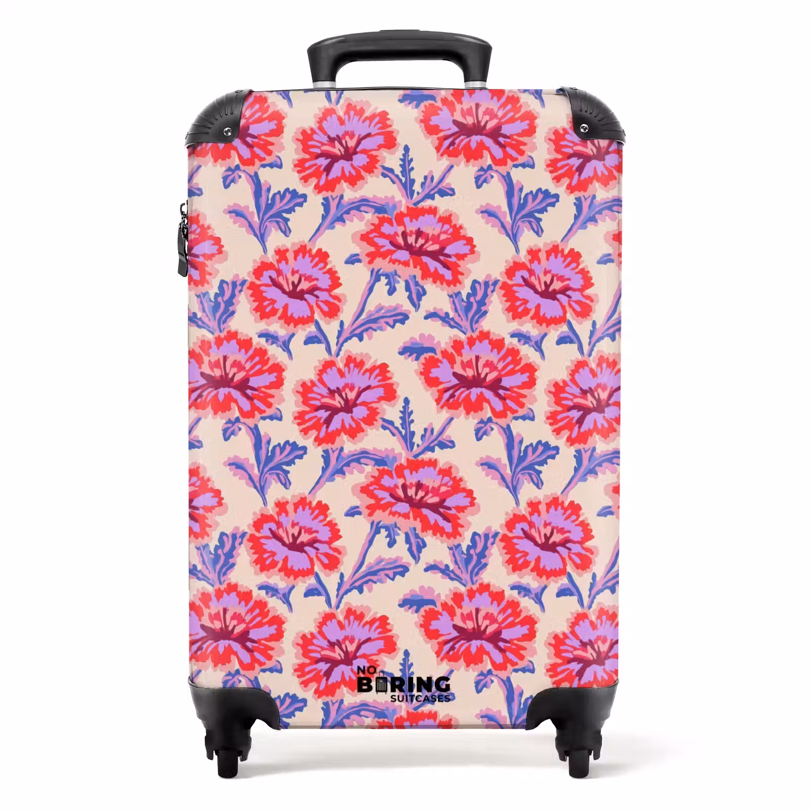 Koffer - Blumen - Muster - Mehrfarbig — 1