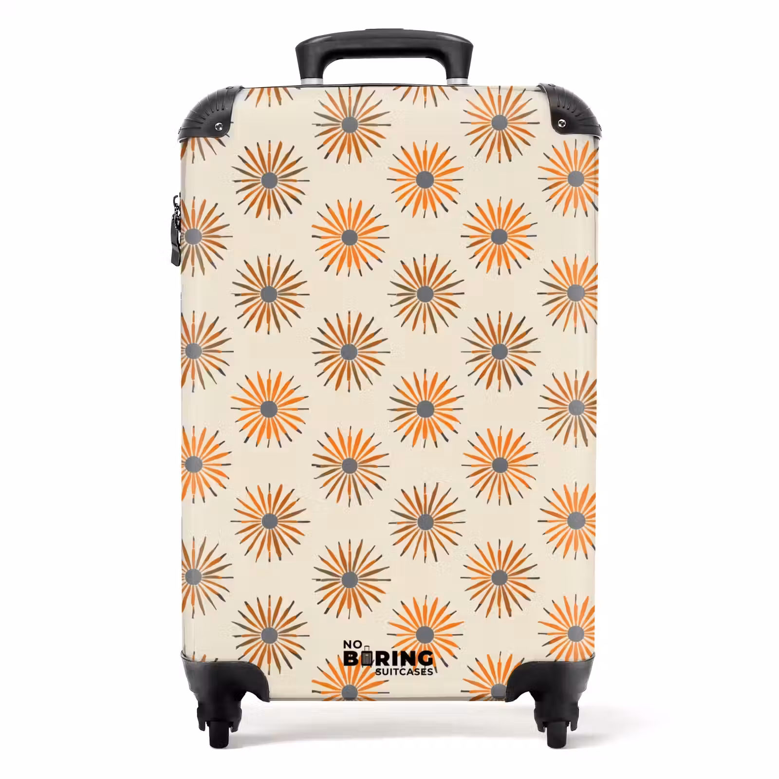 Koffer - Gänseblümchen - Muster - Orange — 1