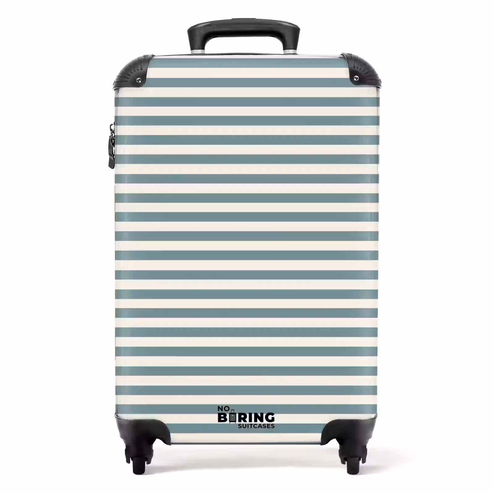 Koffer - Streifen - Modern - Blau — 1