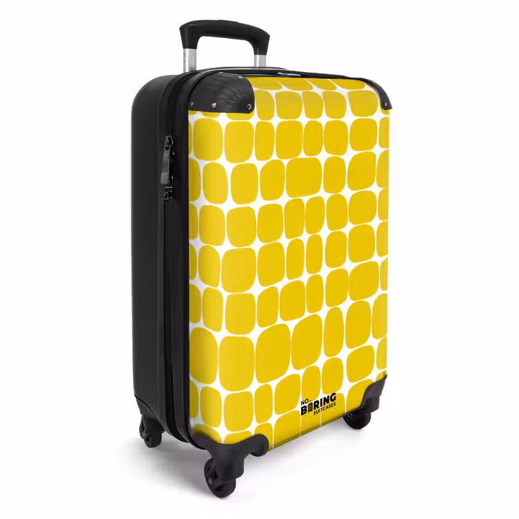 Koffer - Dots - Modern - Gelb — 2