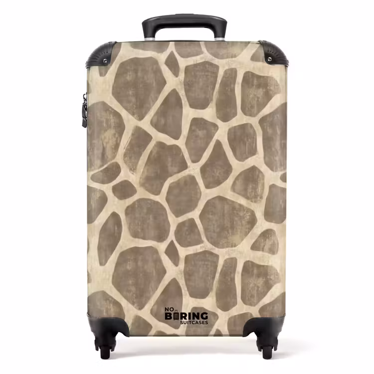 Koffer - Giraffe - Klassisch - Braun — 1