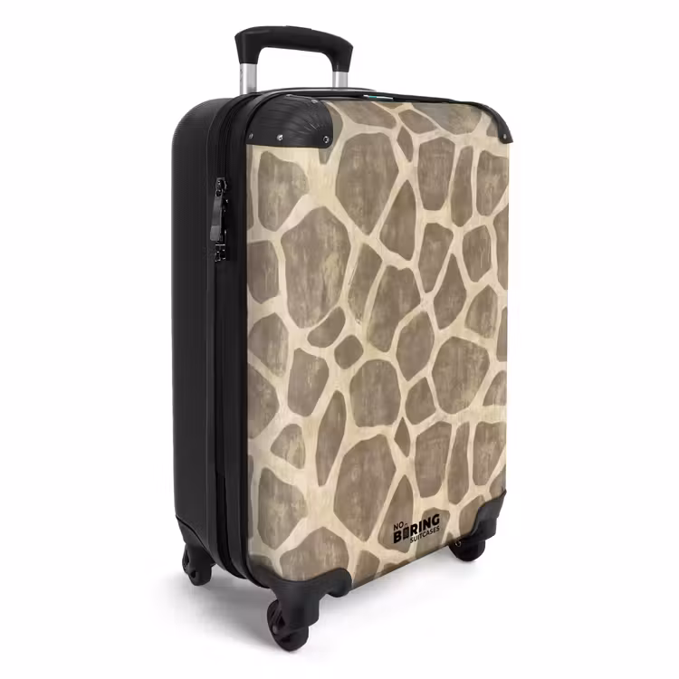 Koffer - Giraffe - Klassisch - Braun — 2
