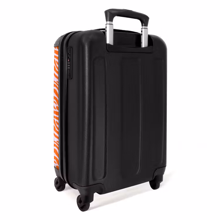 Koffer - Streifen - Dynamisch - Orange — 4