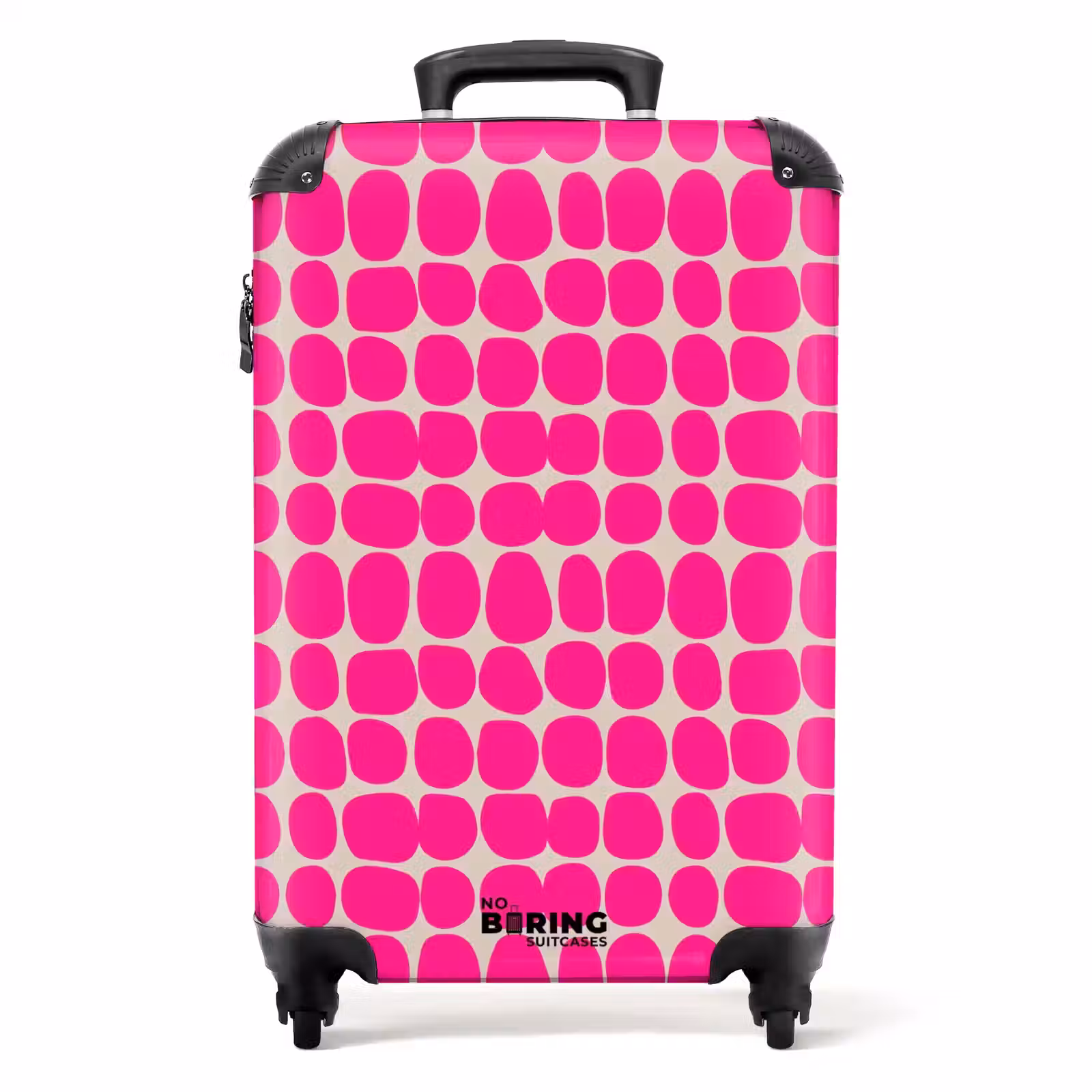 Koffer - Tupfen - Muster - Rosa — 1