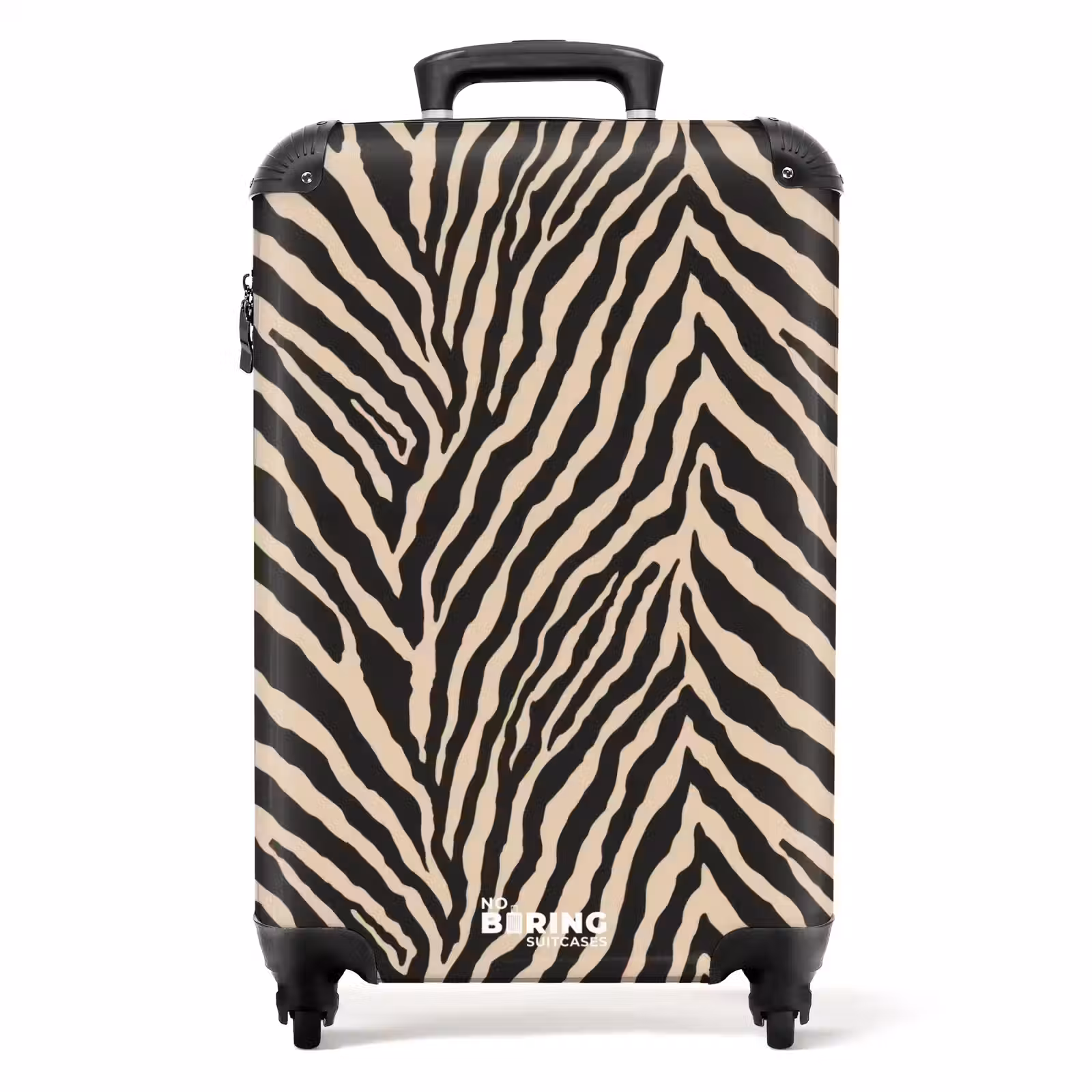 Koffer - Zebra - Klassisch - Schwarz — 1