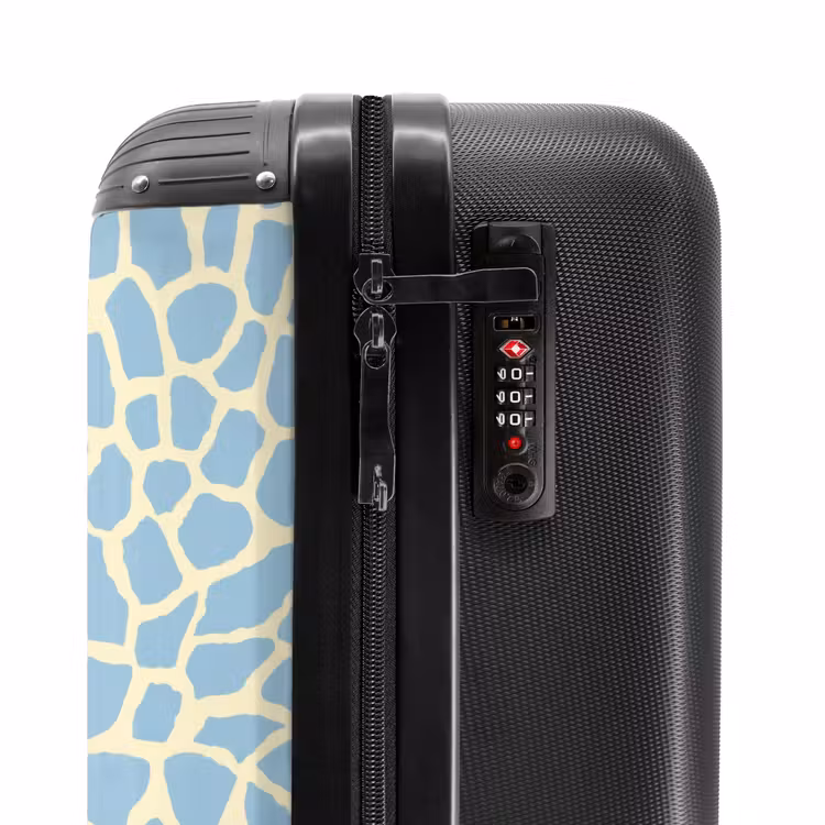 Koffer - Giraffe - Modern - Blau — 6