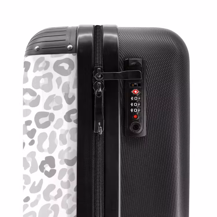 Koffer - Leopard - Motiv - Grau — 6