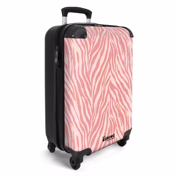 Koffer - Zebra - Druck - Rosa — 2