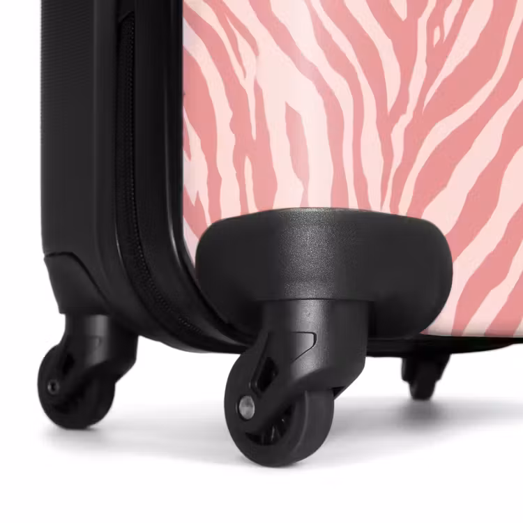 Koffer - Zebra - Druck - Rosa — 7