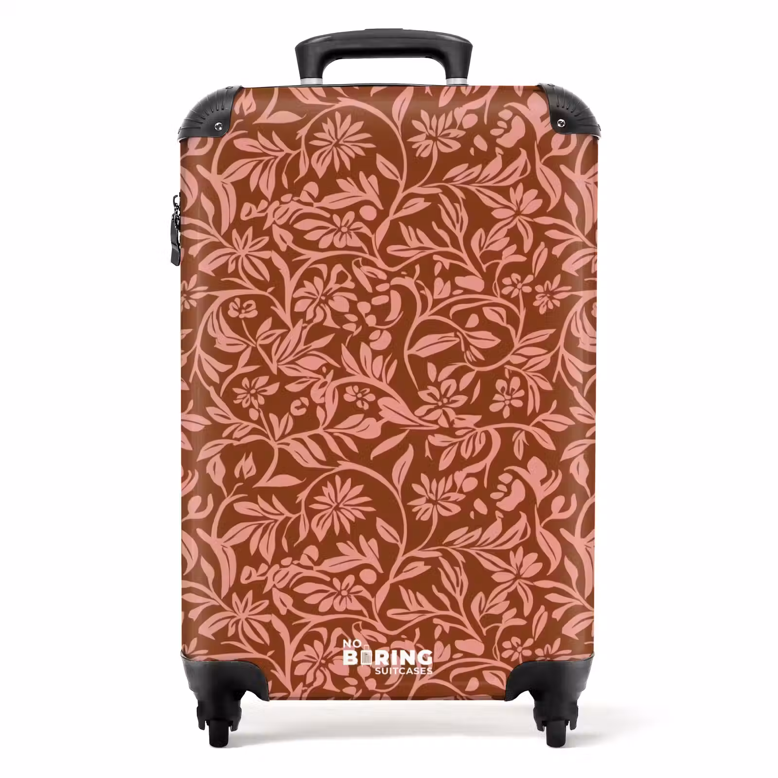 Koffer - Blumen - Druck - Rosa — 1