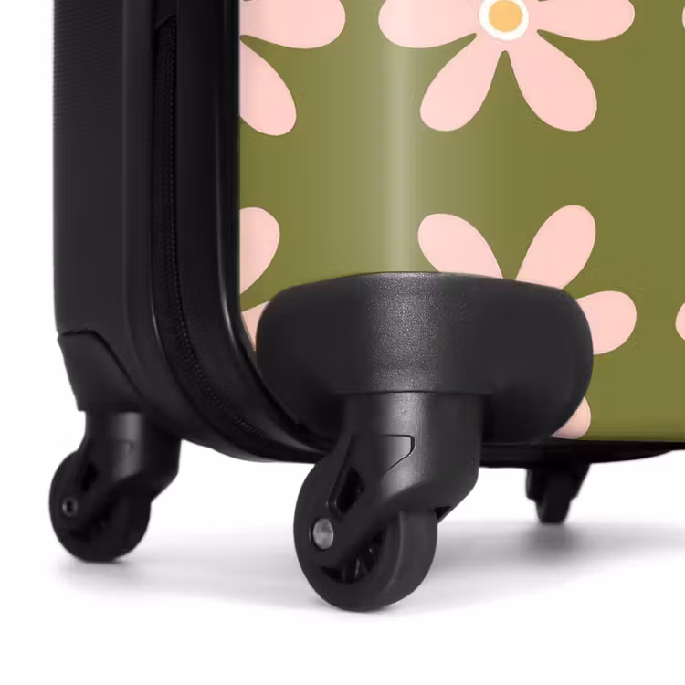 Koffer - Blume - Modern - Grün — 7
