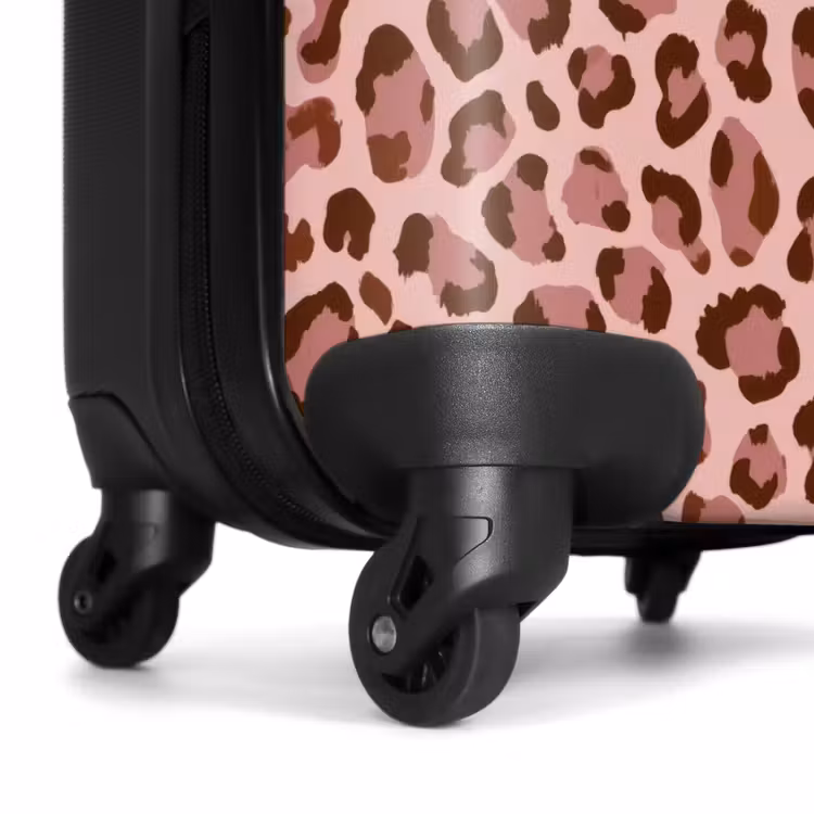 Koffer - Leopard - Muster - Rosa — 7