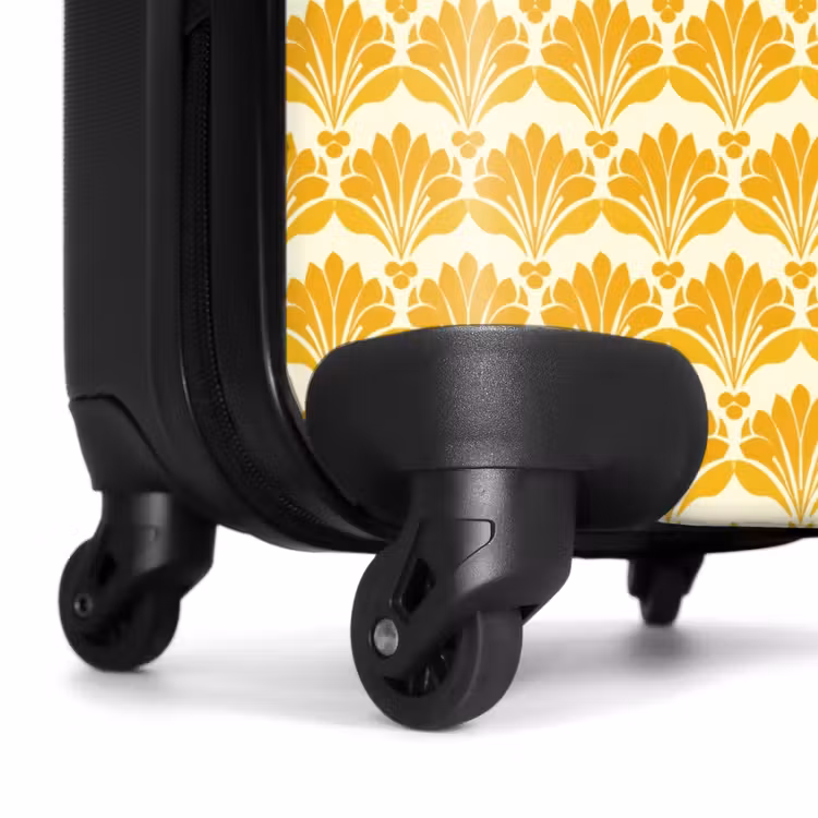 Koffer - Muster - Motiv - Gelb — 7