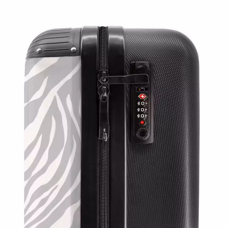 Koffer - Zebra - Motiv - Grau — 6
