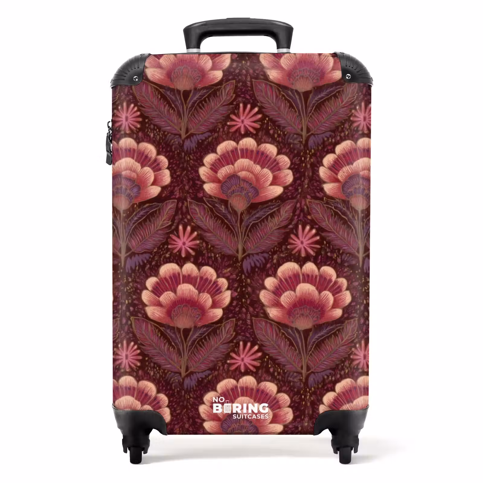 Koffer - Blumen - Fächer - Lila — 1