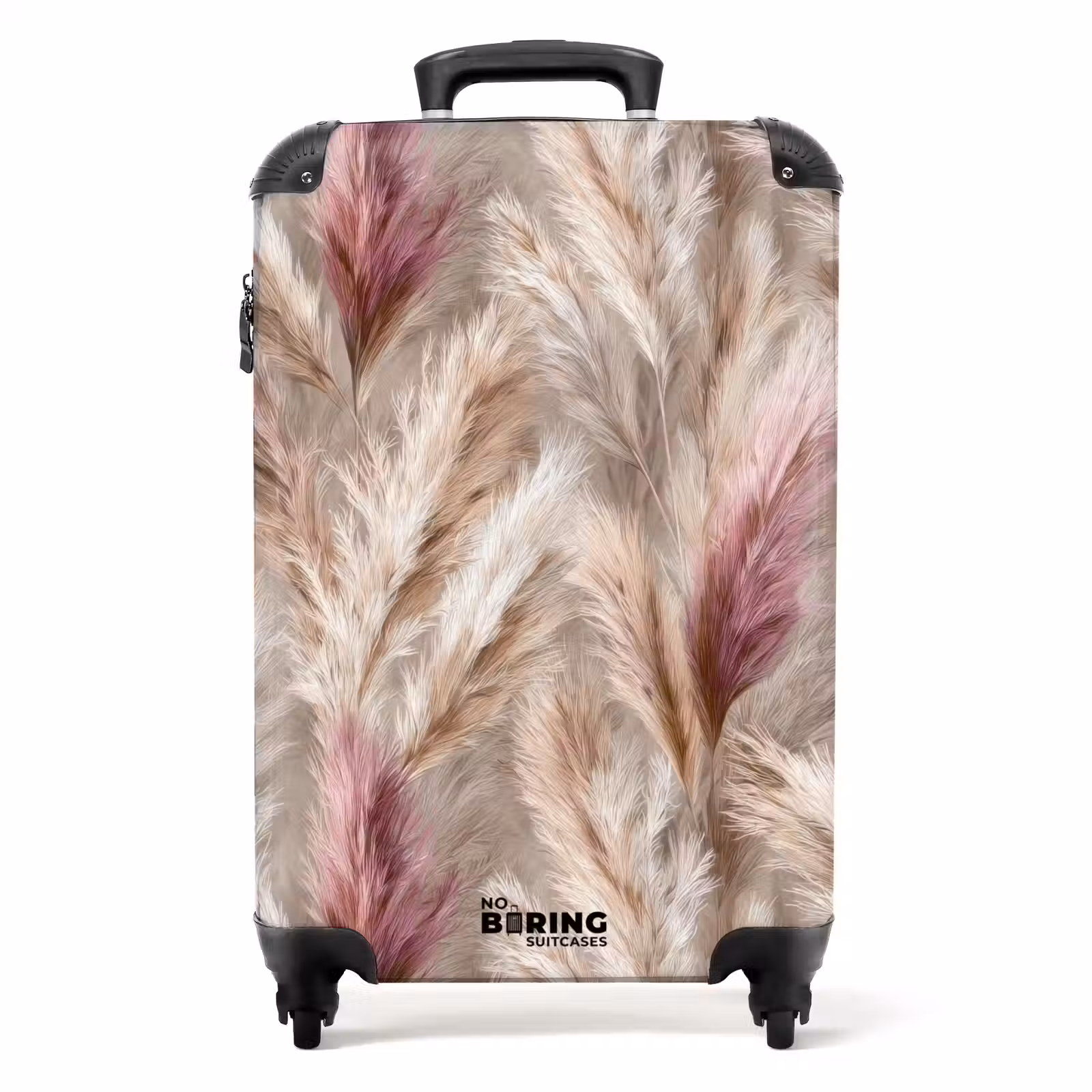 Koffer - Pampasgras - Flauschig - Farbenfroh — 1