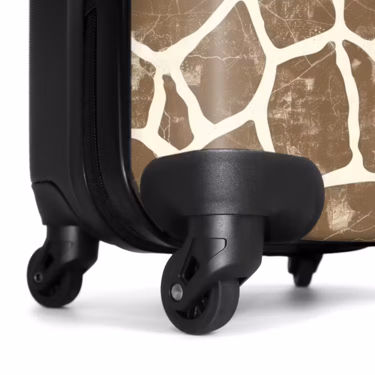 Koffer - Giraffe - Muster - Beige - Braun — 7