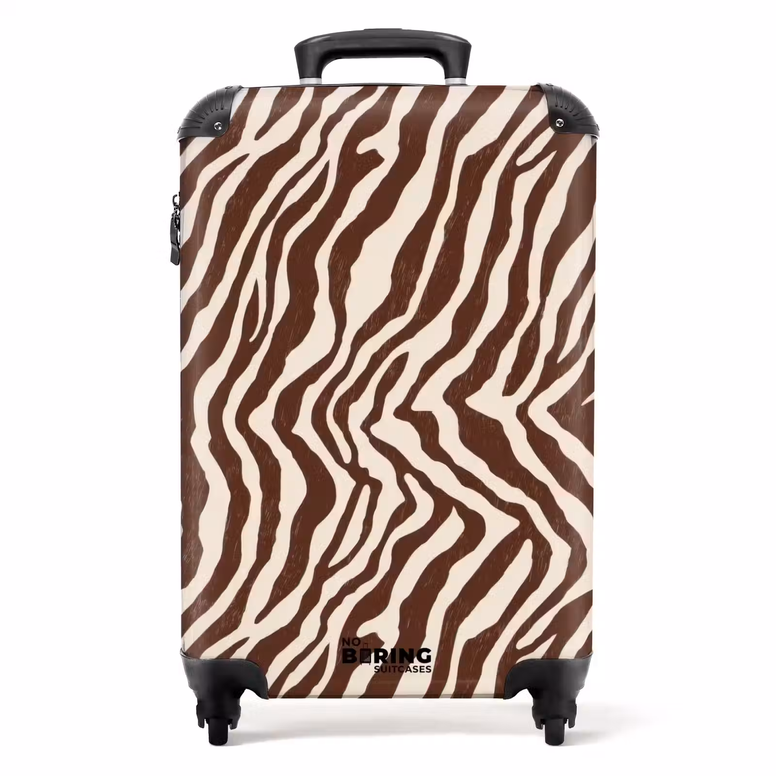 Koffer - Zebra - Muster - Schwarz - Weiß — 1