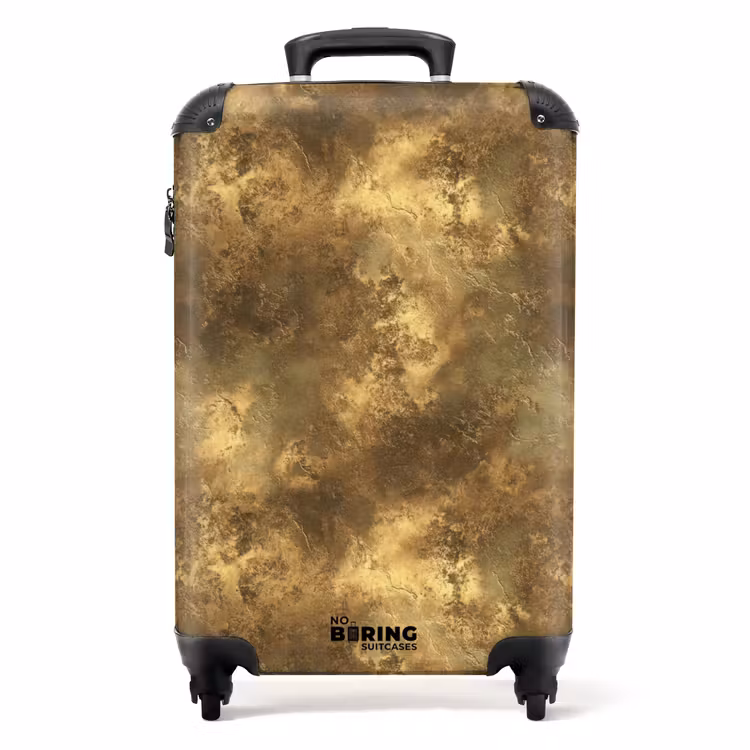 Koffer - Antik - Metallic-Look - Gold — 1