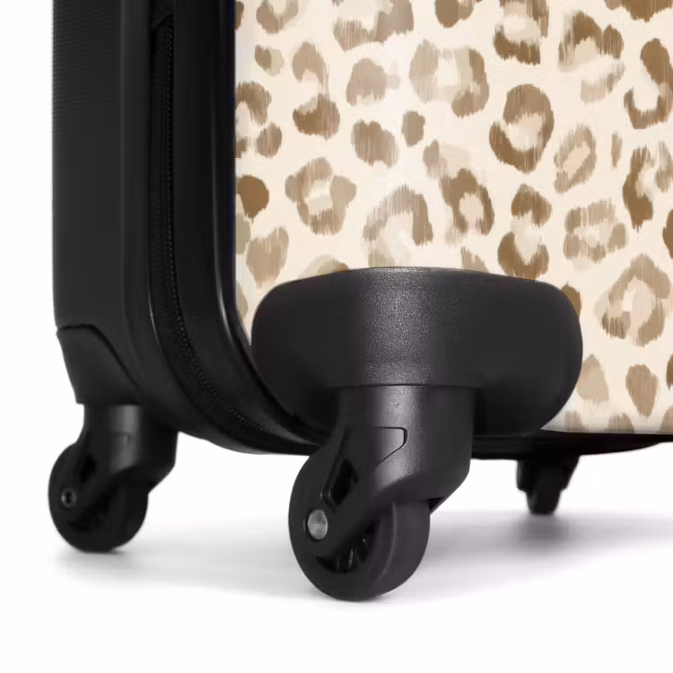 Koffer - Leopard - Klassisch - Beige — 7