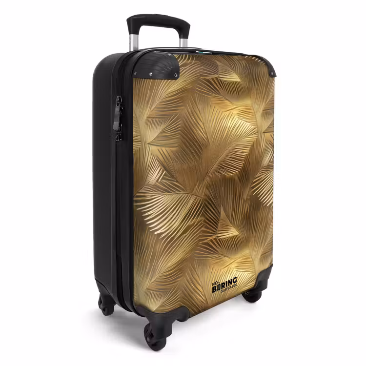 Koffer - Palme - Fächer - Gold — 2